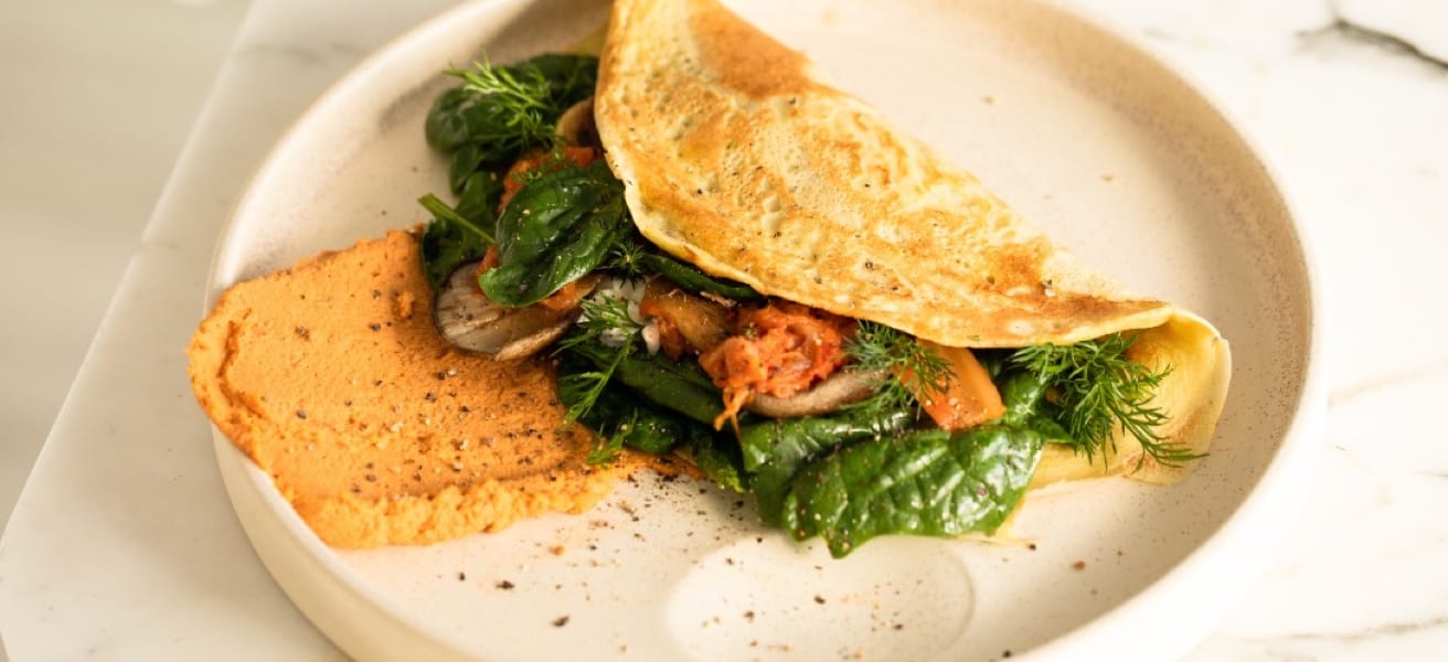 there is an omelette here , watch your back