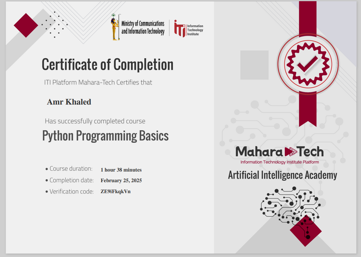 Python Certification